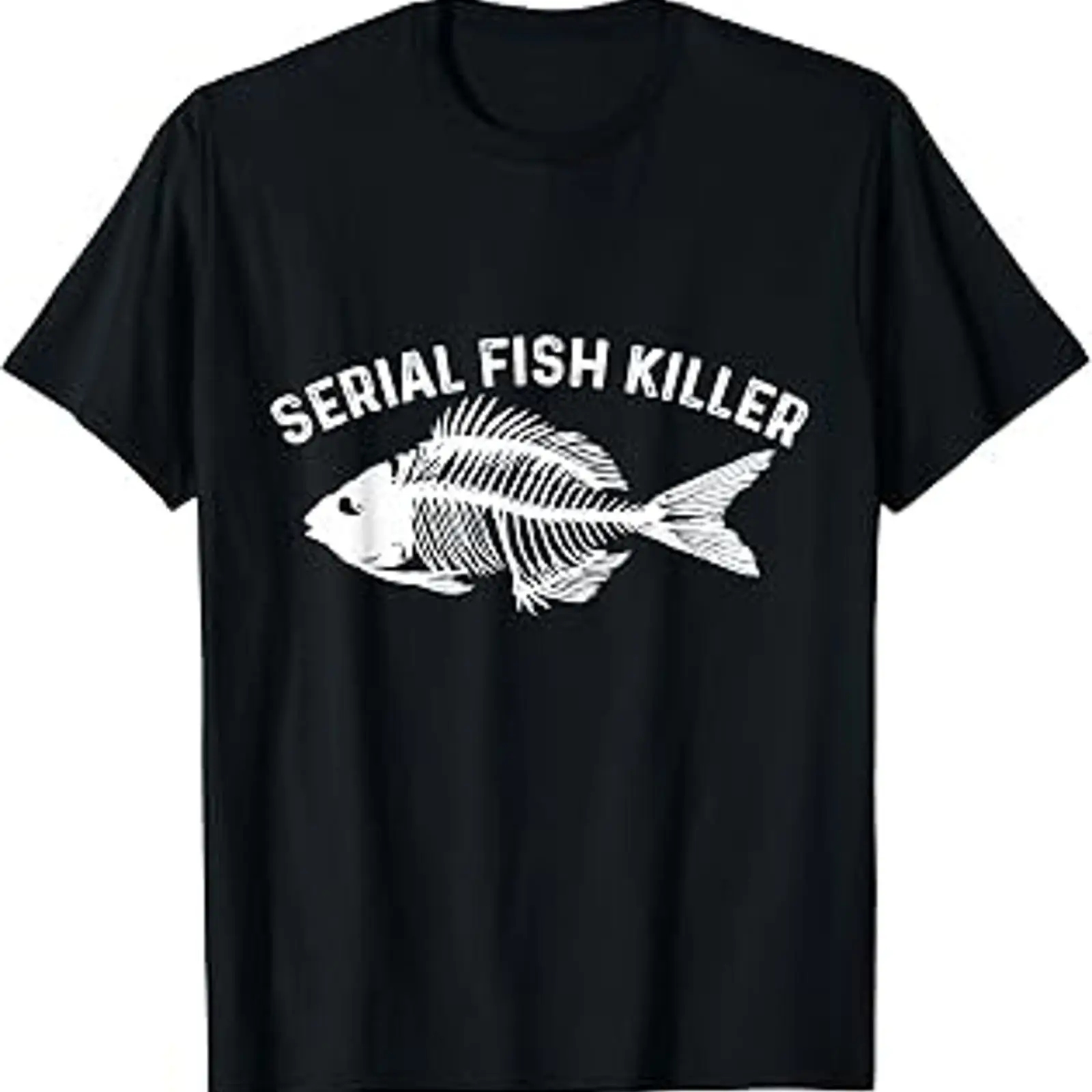 Fishing Rod Ice - シリアルフィッシュキラーアイスフィッシャーフィッシングロッドカープTシャツヴィンテージウォッシュドユニセックスわずかに通気性のあるオムスタイリッシュソフト多用途