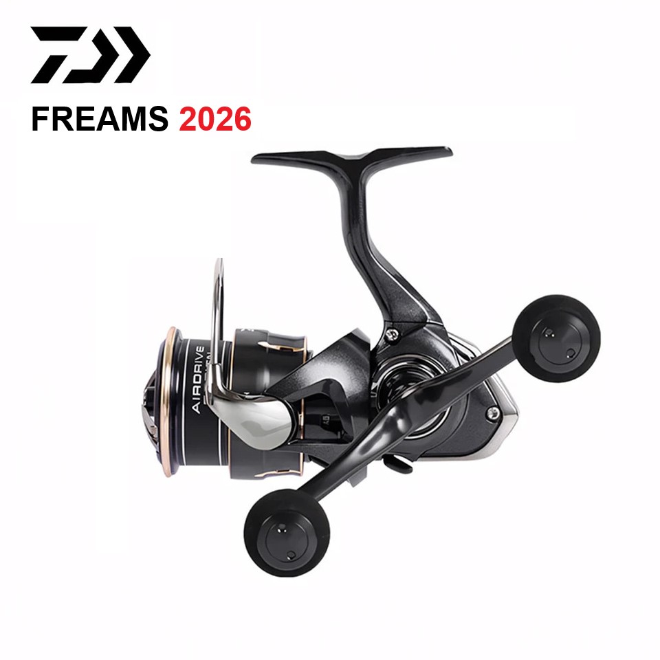 Daiwa Reel Bg - ダイワ 2026 フリームズ スピニングリール、淡水・海水両用釣りリール、ルアーフィッシング用万能ロングキャスティングリール