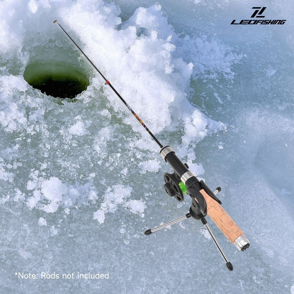新しい伸縮式アイスツール 冬用デザイン ロッドホルダー 釣り - Fishing Rod Ice のレビューと価格