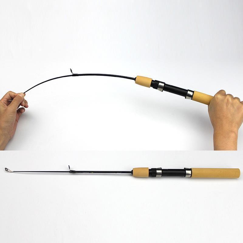 超軽量冬用氷釣り竿 ポータブル冬用氷釣り竿 スピニングキャス - Fishing Rod Ice のレビューと価格