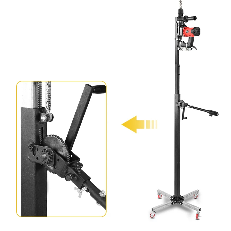 電動ハンマーリフトスタンド油圧伸縮式強化ブラケット天井穴あけ - Fishing Rod Telescopic のレビューと価格