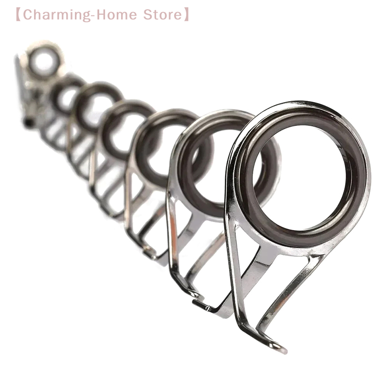 【M】4個入りステンレス製釣り竿修理キット、ガイドリングチッ - Fishing Rod Guide Replacement のレビューと価格